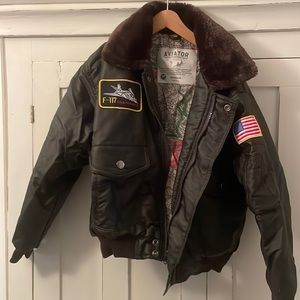 Kids Aviator Bomber Jacket brand new with tags